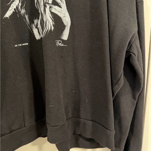 Black Graphic Sweatshirt - Picture 4 of 5